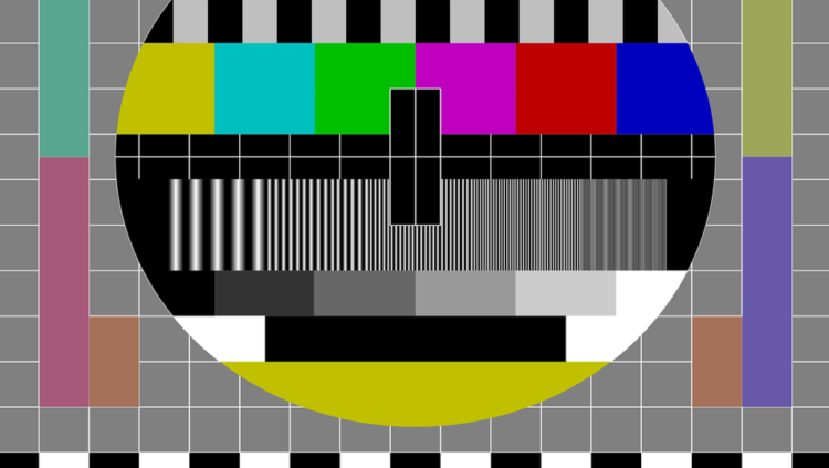 Test pattern 1280x720 4:3